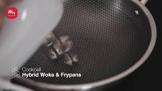 Cookcell Hybrid Stainless Steel Non-stick Frypan & Wok | My Cookware Australia®