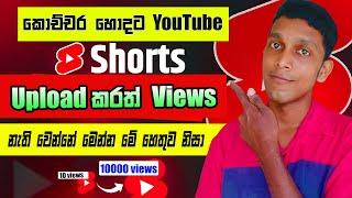 How to Get More Views: YouTube Shorts Algorithm Explained for 2024 (Sinhala)