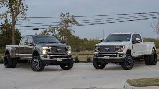 2019 LIFTED FORD F350 DUALLY ON 6” LIFT BDS SUSPENSION