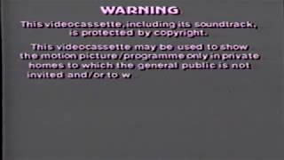 Opening to Queen We Will Rock You 1993 VHS