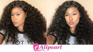 Best AliExpress hair I ever had! Alipearl hair deep wave review ! Must watch !!!