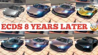 Extreme Car Driving Simulator 8 YEARS LATER  || Evolution || Then vs Now Comparison