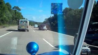 Following the V6 Kombi to Morpeth