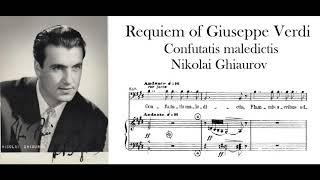 "Confutatis maledictis" Réquiem of Verdi - Nikolai Ghiaurov (Last real bass of 20th century!)