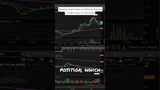 Mastering Instant Orders and Flattening Positions: A Trader's Guide for ThinkorSwim #trading