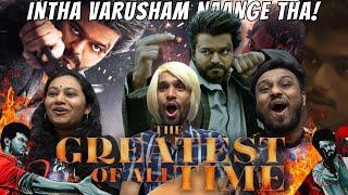 The GOAT (Official Trailer) Tamil REACTION : Thalapathy Vijay | Venkat Prabhu | Yuvan Shankar Raja