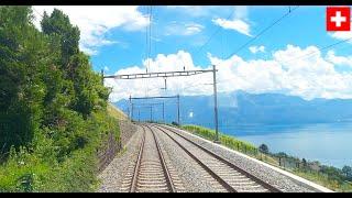  4K Geneva - Bern - Lucerne cab ride, speeds up to 200km/h [07.2020]