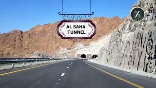 Al Saha Tunnel | Sharjah To Khor Fakkan Road | Driver's Eye View | ZA Planet