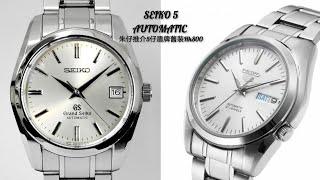 SEIKO 5 AUTOMATIC 朱仔優惠推介《 精工舊裝停產盾牌舊logo小gs 銀白色火柴頭小鮑魚 自動機械》Hk800tel 9669 9429