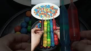 5 FRUIT FLAVORED ICED POPS #asmr #shorts #icepop #color #favorite #amazing