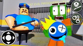 BARRY'S PRISON RUN ESCAPE vs Roblox Rainbow Friends ( Scary Obby )