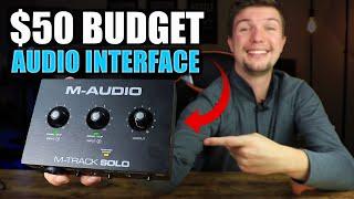 This Audio Interface is PERFECT For Beginners! | M-Audio M-Track Solo (Unboxing, Review & Setup)