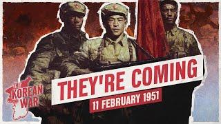 The Korean War 034 - Four Chinese Armies Target Wonju - February 11, 1951