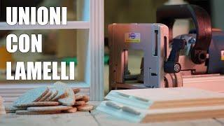 COME USARE LA FRESATRICE PER LAMELLI - Unioni ad angolo retto - Tutorial di falegnameria - fai da te