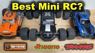 Mini-RC Car Shootout - Best 1/12 RC Monster Truck - Savage XS / Omni-Terminator / Mini Maxx