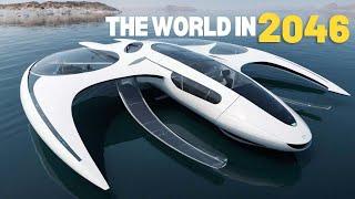 The World in 2046 / Top 10 Future Technologies #relaxing #sleepmusic #bus #future #technology