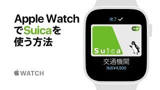 Apple Watch Series 4 — Apple WatchでSuicaを使う方法 — Apple