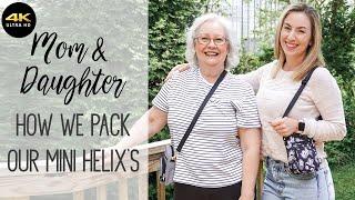 Ju-Ju-Be Collab With My MOM! How We Pack the Mini Helix 2 Ways!