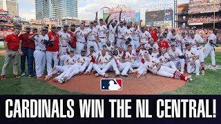 Cardinals win the NL Central on final day of regular season