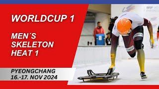 IBSF World Cup 1 Pyeongchang - Men's Skeleton - Heat 1