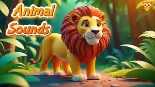 Animal Sounds for Children (30 Amazing Animals) | Pre School | Cute Owl Edu | @yashpatwardhan