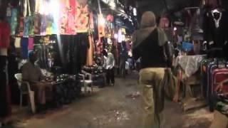 Somaliland video journal in Hargaysa market at nigth.