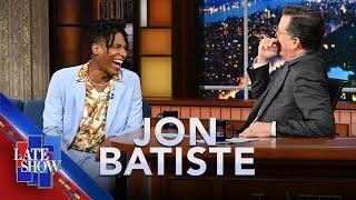 Jon Batiste Shares His "Gloriously Awkward" Moment With Beyoncé