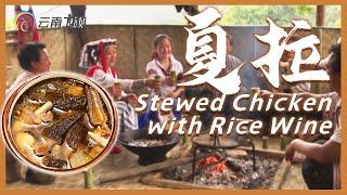 可以称作酒肉的云南特色美食“夏拉”：鸡肉、羊肚菌和米酒的完美结合｜Yunnan Cuisine｜【Chinese Food】