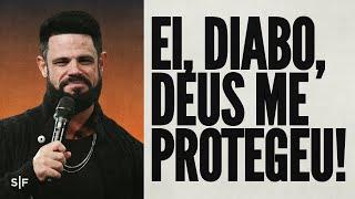 Ei, diabo, Deus me protegeu!