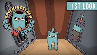 First Look at Adventures of a Cat In Space - a musical point & click catventure!