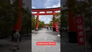 Fushimi Inari Shrine ศาลเทพเจ้าจิ้งจอก #kyoto  #เที่ยวญี่ปุ่น #เที่ยวญี่ปุ่นด้วยตัวเอง