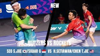 Seo Seung Jae /Sabar Gutama  Vs Hendra Setiawan /Chen Tang Jie  - Shuttle Showdown