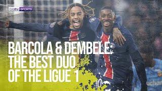 Ousmane Dembele  Bradley Barcola ‍ Ligue 1’s top scoring duo is back at it 