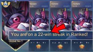 CYCLOPS WINSTREAK BUILD IN SOLO RANKED!(must watch) - Mobile Legends
