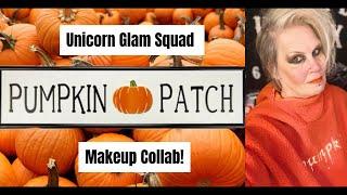 Unicorn Glam Squad: Pumpkin Patch Inspired Eye Look  #makeupcollab