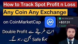 How to Track your exact Profit and Loss of Any Exchange | Crypto Spot Trading pnl CMC