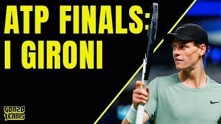 SINNER, i favoriti, gli assenti e il sorteggio dei GIRONI: tutto sulle ATP FINALS 2024 di TORINO