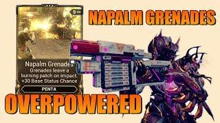 [WARFRAME] Napalm Grenades Is OVERPOWERED [Secura Penta Build]