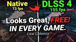 ALL RTX GPUs just Got a MAJOR Upgrade. (Modding DLSS 4!)