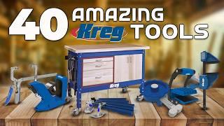 40 NEW Amazing Kreg Tools for Woodworking - Part 1