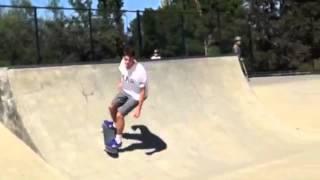 Liam Raz skateboarding throwaway footage