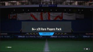 84x20 RARE PLAYERS PACKS!!! FIFA 23 ULTIMATE TEAM!!