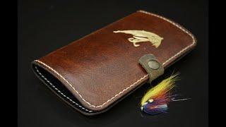 How is it made? Art Merk handmade leather accessories for fly fishing.