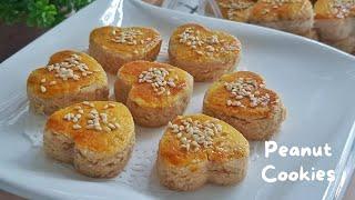 Biskut Kacang Yang Cair Di Mulut | Melt -In -Your Mouth Peanut Cookies