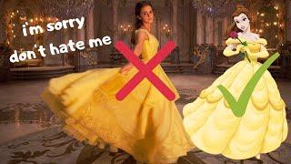 the problem with belle's dress ️