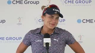 The tears of Lexi Thompson after his final proffesional round