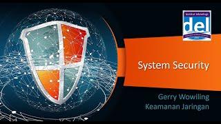 IT Del - Keamanan Jaringan : System Security Part 2