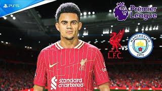 FC 25 | LIVERPOOL VS  MANCHESTER CITY FT. SALAH, HAALAND | PREMIER LEAGUE 24/25 FULL MATCH | 4K