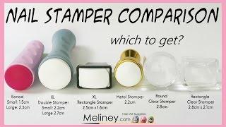 NAIL STAMPER COMPARISON REVIEW | WHICH IS THE BEST FOR STAMPING NAIL ART? MELINEY GIVEAWAY