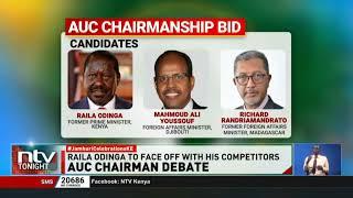 Raila Odinga to face rivals in live debate for AU Commission Chairmanship